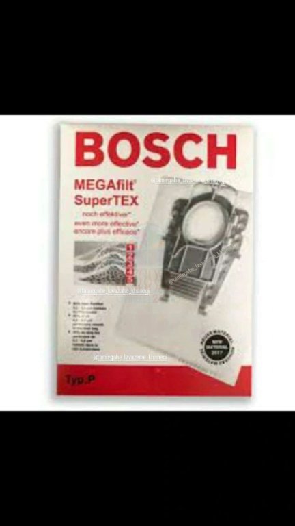 پاکت (کیسه) اورجینال جاروبرقی بوش و زیمنس و فیلیپس