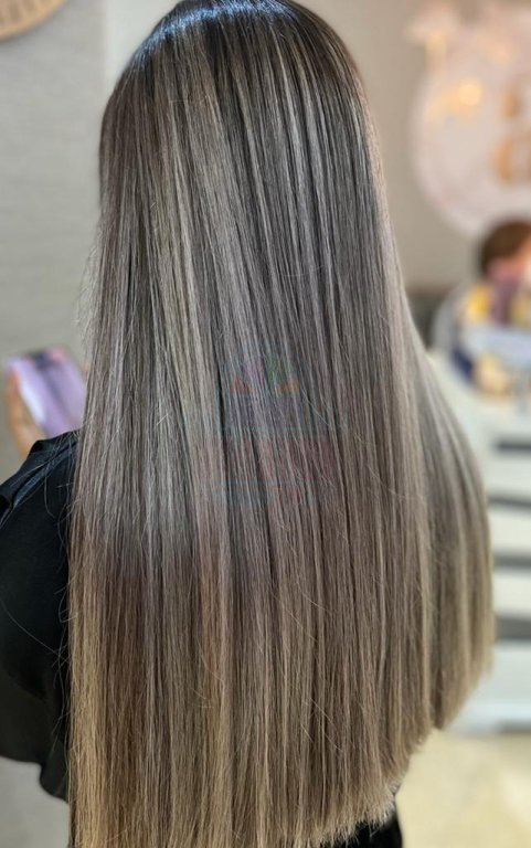 آموزش رنگ و لایت و کراتین و احیا مو