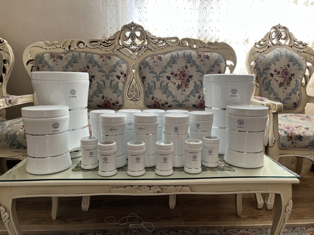 ظروف اورانوس 18 پارچه