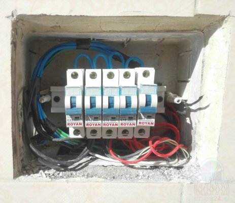 تعمیرات برق صنعتی وساختمان