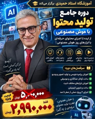 دوره تخصصی هوش مصنوعی